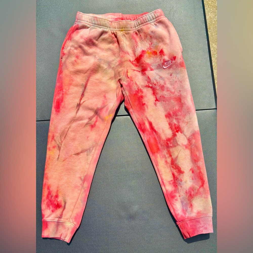 Nike Tie-Dye HAND DYED Men's Sportswear Club Fleece Sweatpants
